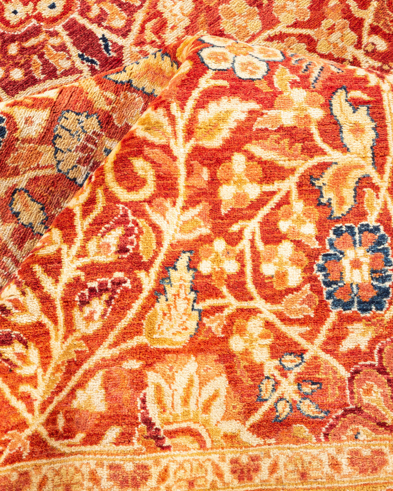 Mogul, One-of-a-Kind Hand-Knotted Area Rug Orange, 8'4"x10'5"