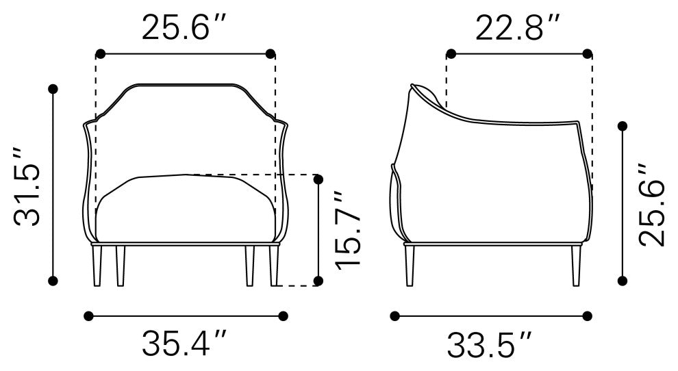 Julian Occasional Chair Coffee