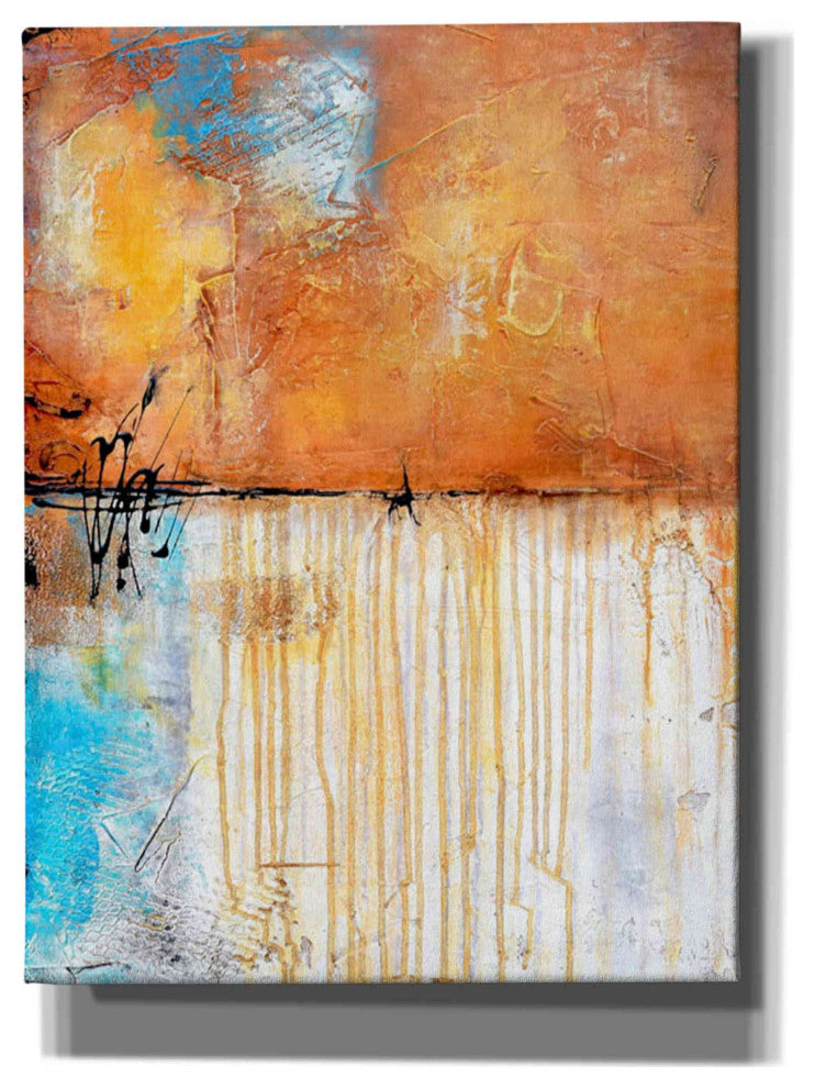 Epic Graffiti 'November Rain I' by Erin Ashley Giclee Wall Art, 26"x34"
