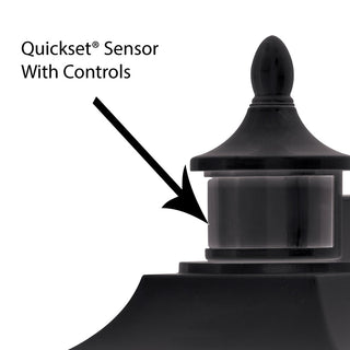 Smith 1-Light Modern Indoor/Outdoor Wall Sconce, Textured Black, 8.5"wx8"hx9.25"d