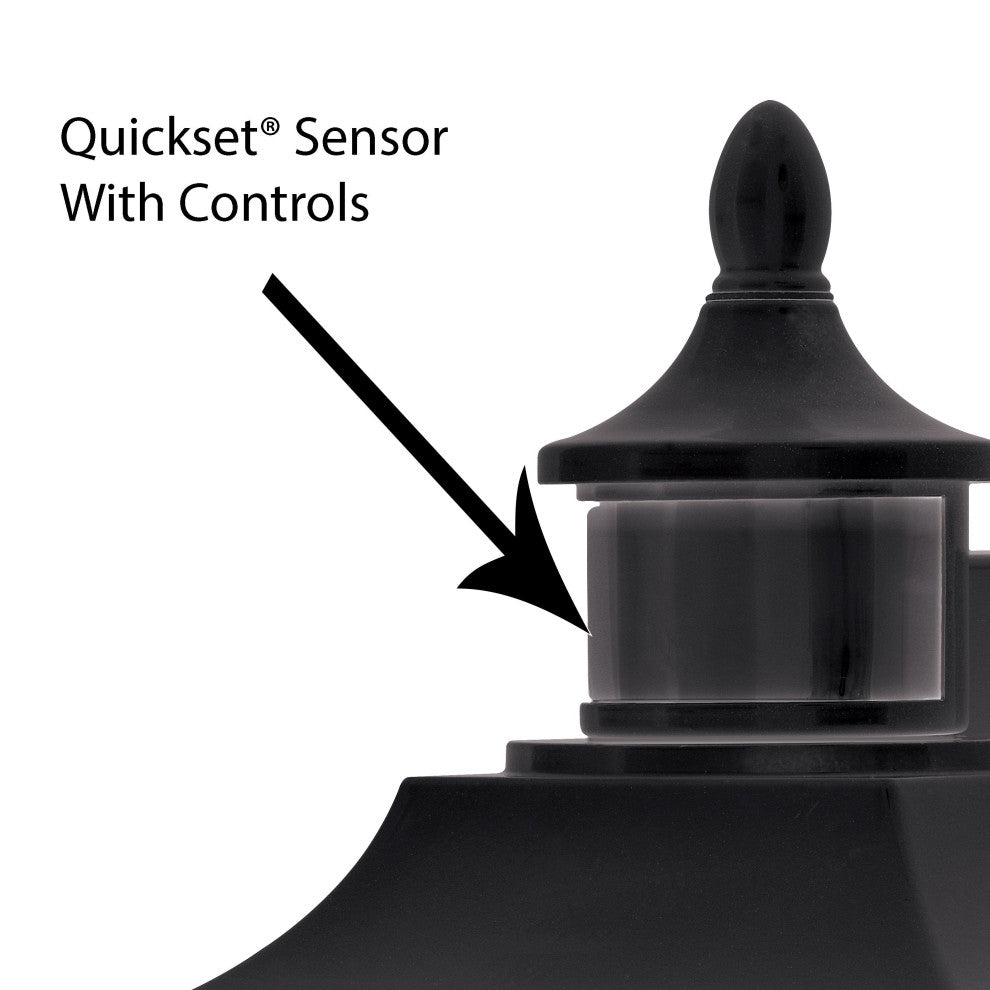 Smith 1-Light Modern Indoor/Outdoor Wall Sconce, Textured Black, 8.5"wx8"hx9.25"d