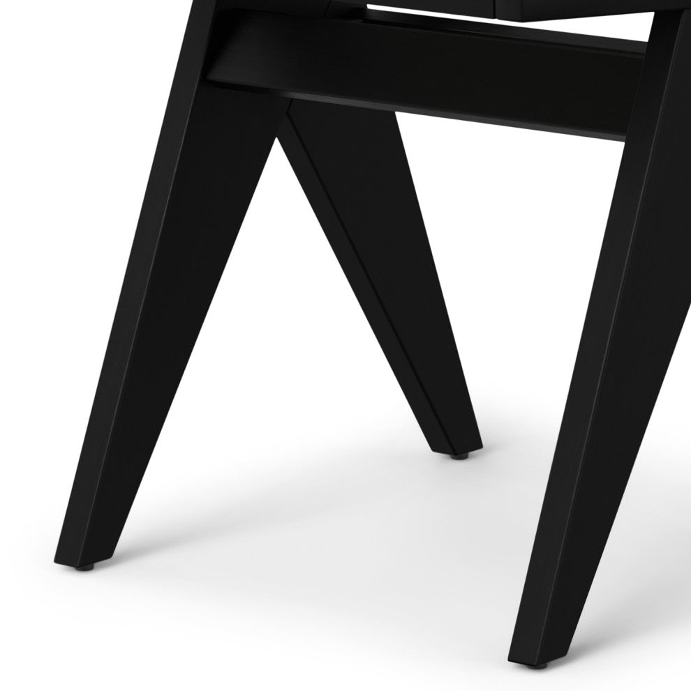 Regina Dining Chair (Set of 2) in Black