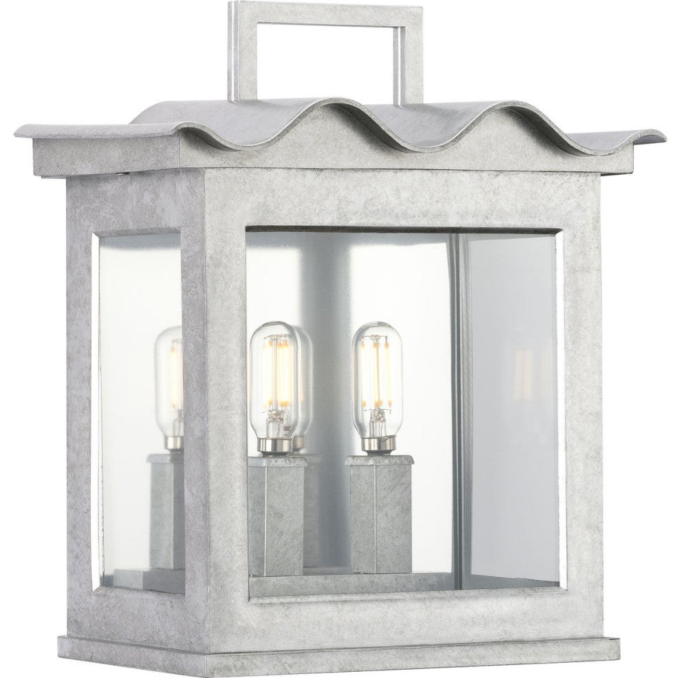 POINT DUMEÂ® Seamoor Galvanized Finish Outdoor Wall Lantern