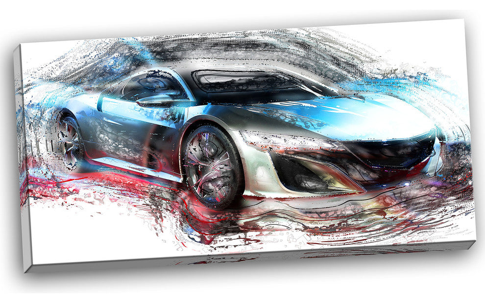 "Exotic Supercar" Canvas Painting