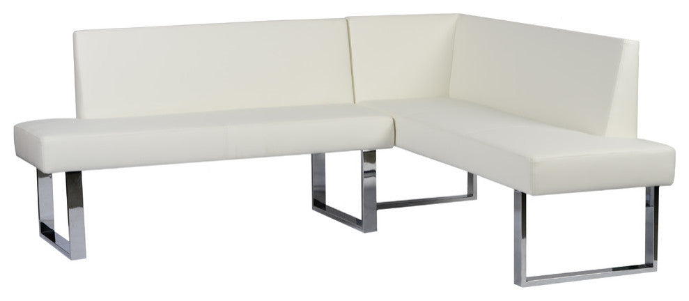 Amanda Corner Sofa, White
