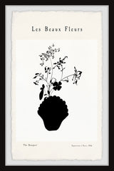 "Les Beaux Fleurs" Framed Painting Print, 16x24