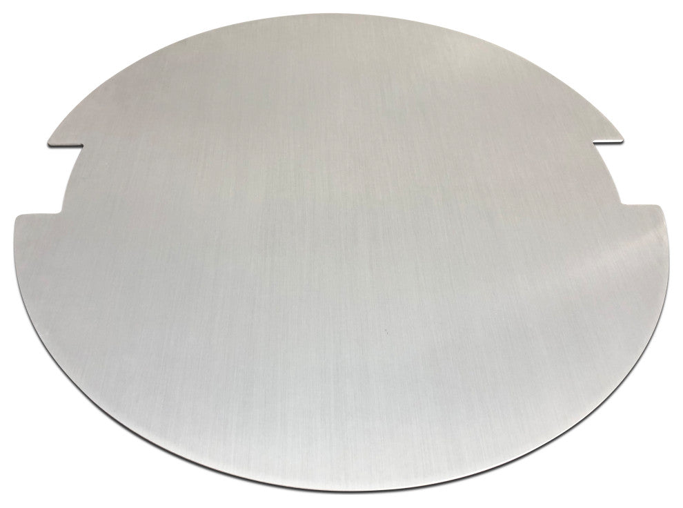25" Aluminum Round Fire Pit Burner Cover
