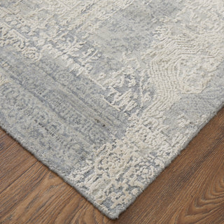 Kinton Modern Abstract, Silver/Gray, 5'x8' Area Rug
