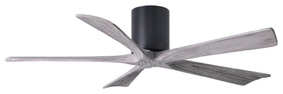 Matthews Fan, Irene-5H Ceiling Fan, Matte Black, 52", Barn Wood