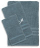 Denzi 3-Piece Towel Set Monogrammed Letter, M