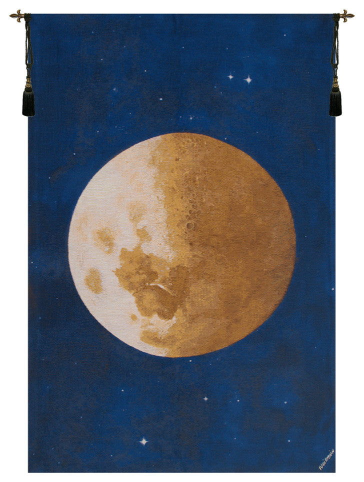 Lune Moon Belgian Wall Tapestry