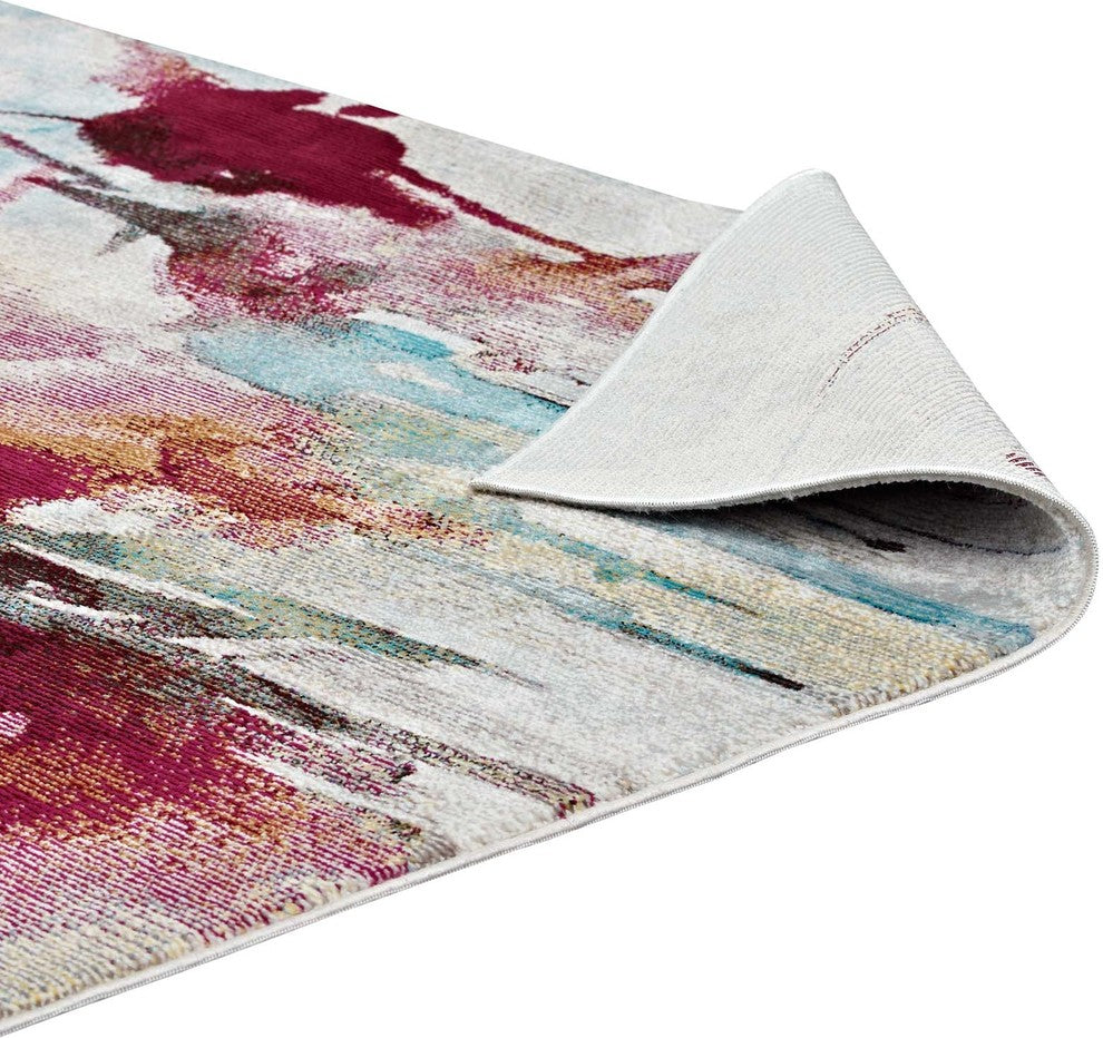 Blume Abstract Floral 4x6 Area Rug