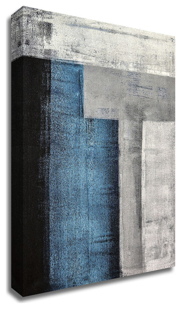 "T" by TypeLike, Print on Canvas, 25"x35"