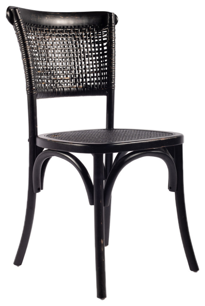 Rustic Churchill Dining Chair Antique Black - M2 - Black