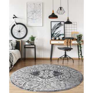 United Weavers Veronica Adelaide Wheat Round Rug 7'10" Round