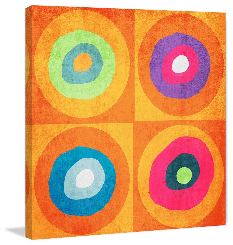 "Flaming June" Painting Print on Canvas by Irena Orlov