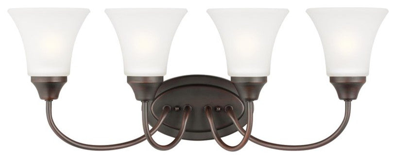 Sea Gull Holman 4-Light Bath Vanity Bronze