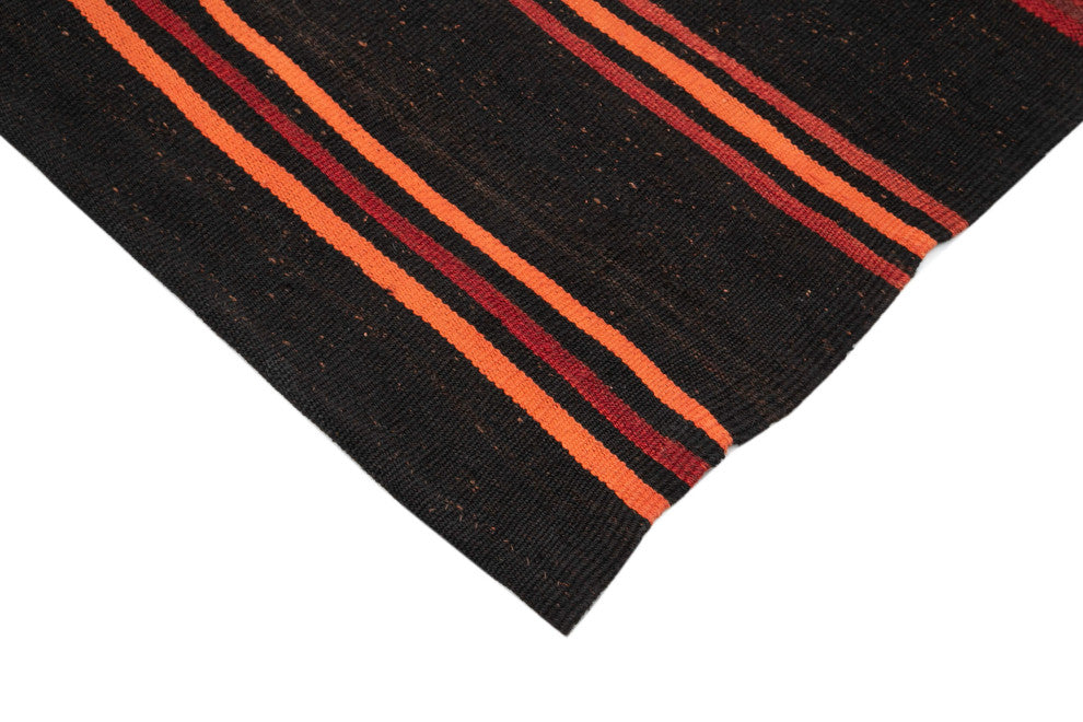 Rug N Carpet - Handmade Anatolian 5' 10'' x 10' 0'' Vintage Goat Hair Kilim Rug