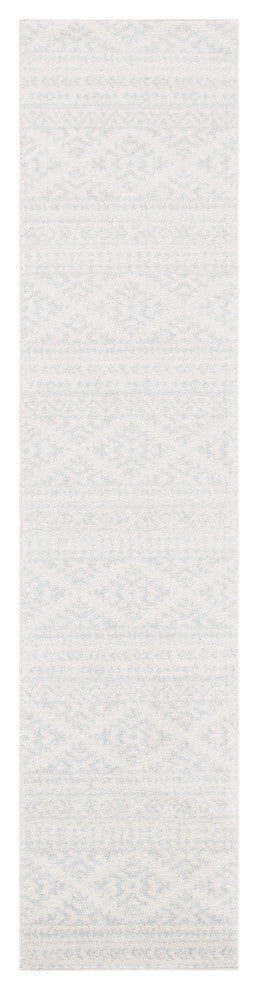 Safavieh Tulum Tul272G Southwestern Rug, Ivory and Light Gray, 10'0"x10'0" Square