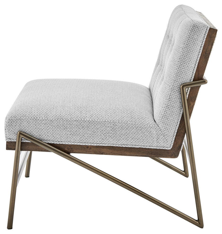 Marlow Fabric Accent Chair, Cardiff Gray