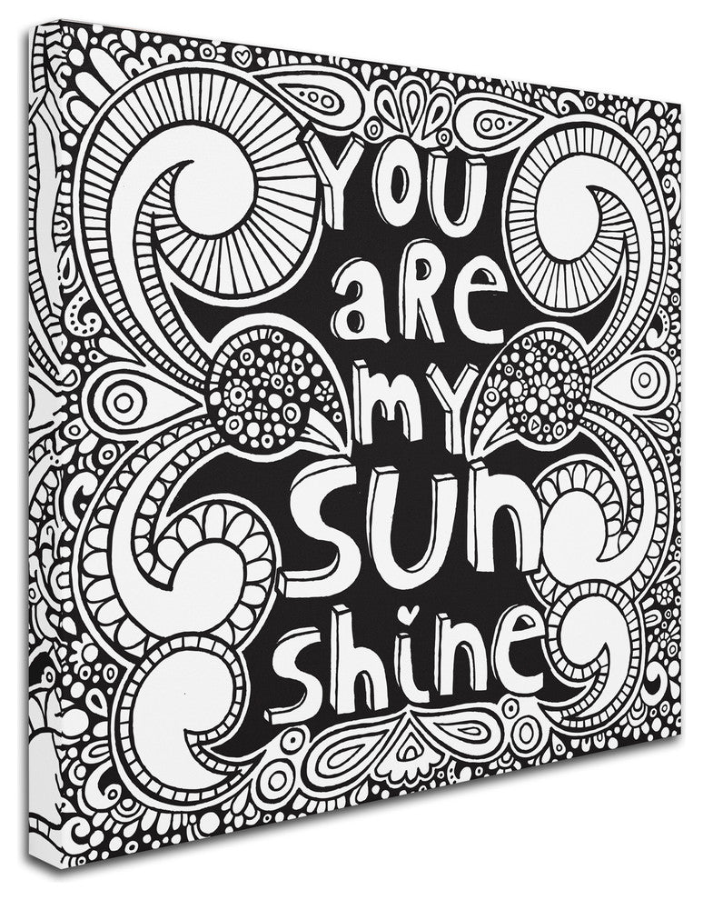 Hello Angel ''Sunshine'' Canvas Art, 14x14