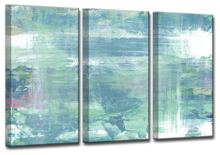 Max+E 'Koi Pond Refections' 3 Piece Canvas Art Set