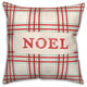 Painted Christmas Plaid 6 18x18 Spun Poly Pillow