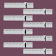 Crown Molding White Urethane Emily Ornate Design 8 Pieces Totaling 638" Length