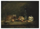 "The Jar of Olives" Paper Print by Jean-Baptiste-Simï¿½on Chardin, 32"x23"
