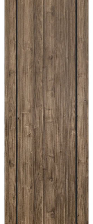 Slab Barn Door Panel 18 x 96 | Planum 0016 White Silk with  | Sturdy Finished