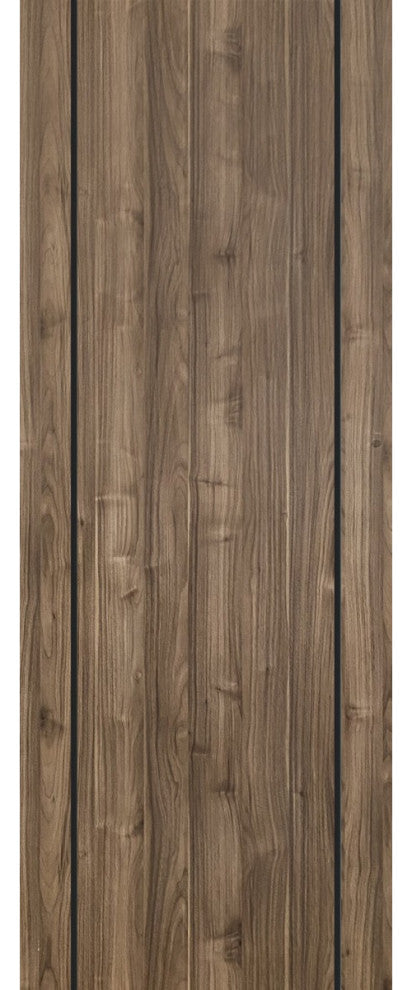 Slab Barn Door Panel 18 x 96 | Planum 0016 White Silk with  | Sturdy Finished