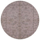 Ahgly Company Indoor Round Mid-Century Modern Area Rugs, 4' Round