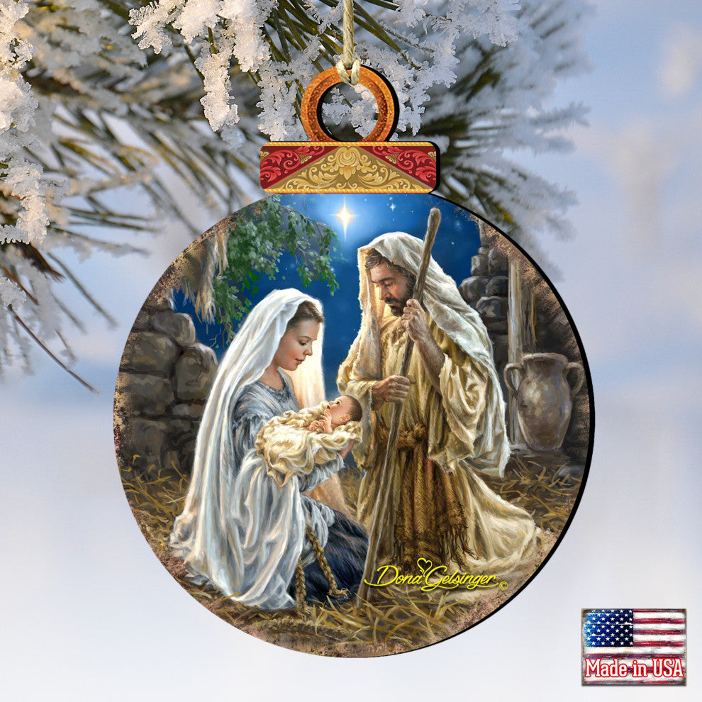 Glory to God Ornament Ball