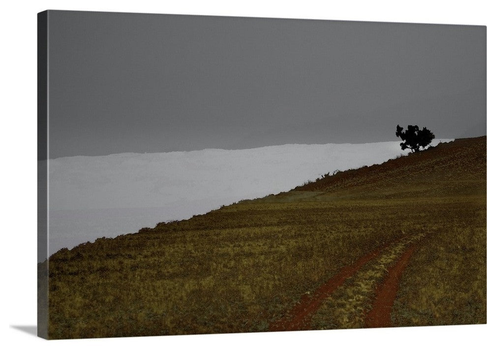 "On Golden Hill" Wrapped Canvas Art Print, 24"x16"x1.5"