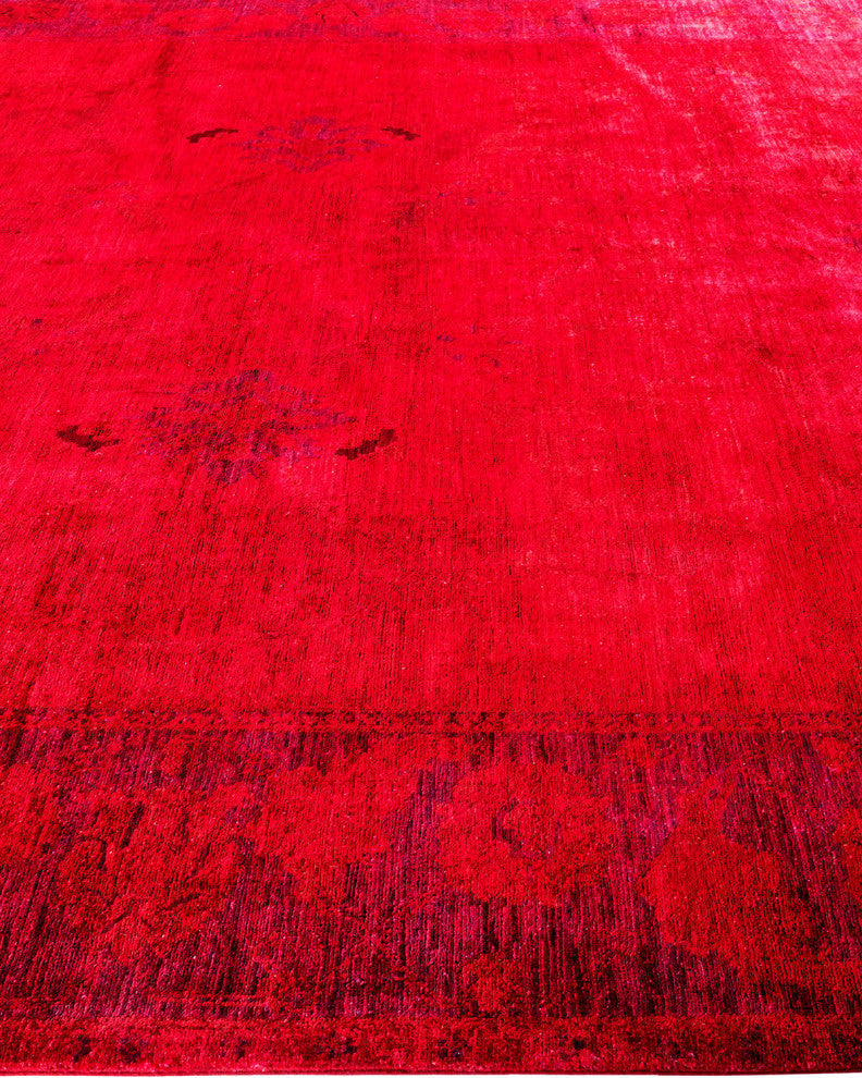 Vibrance, One-of-a-Kind Handmade Area Rug Purple, 15'7"x9'1"