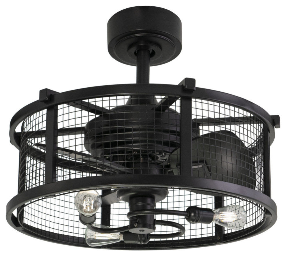 Humboldt 21-in. Ceiling Fan Black
