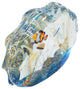 GlassOfVenice Large Murano Glass Aquarium With Fish And Sea Life