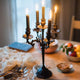 Heavy Duty Cast Iron Candlestick Holders