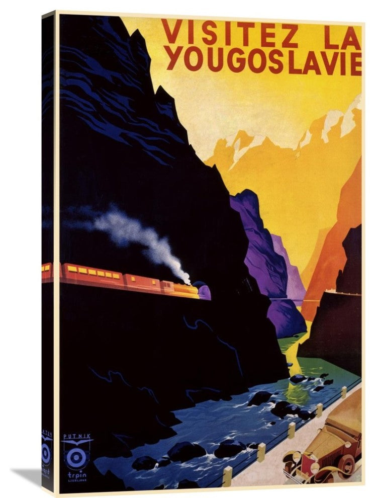 "Visit Yugoslavia" Artwork
