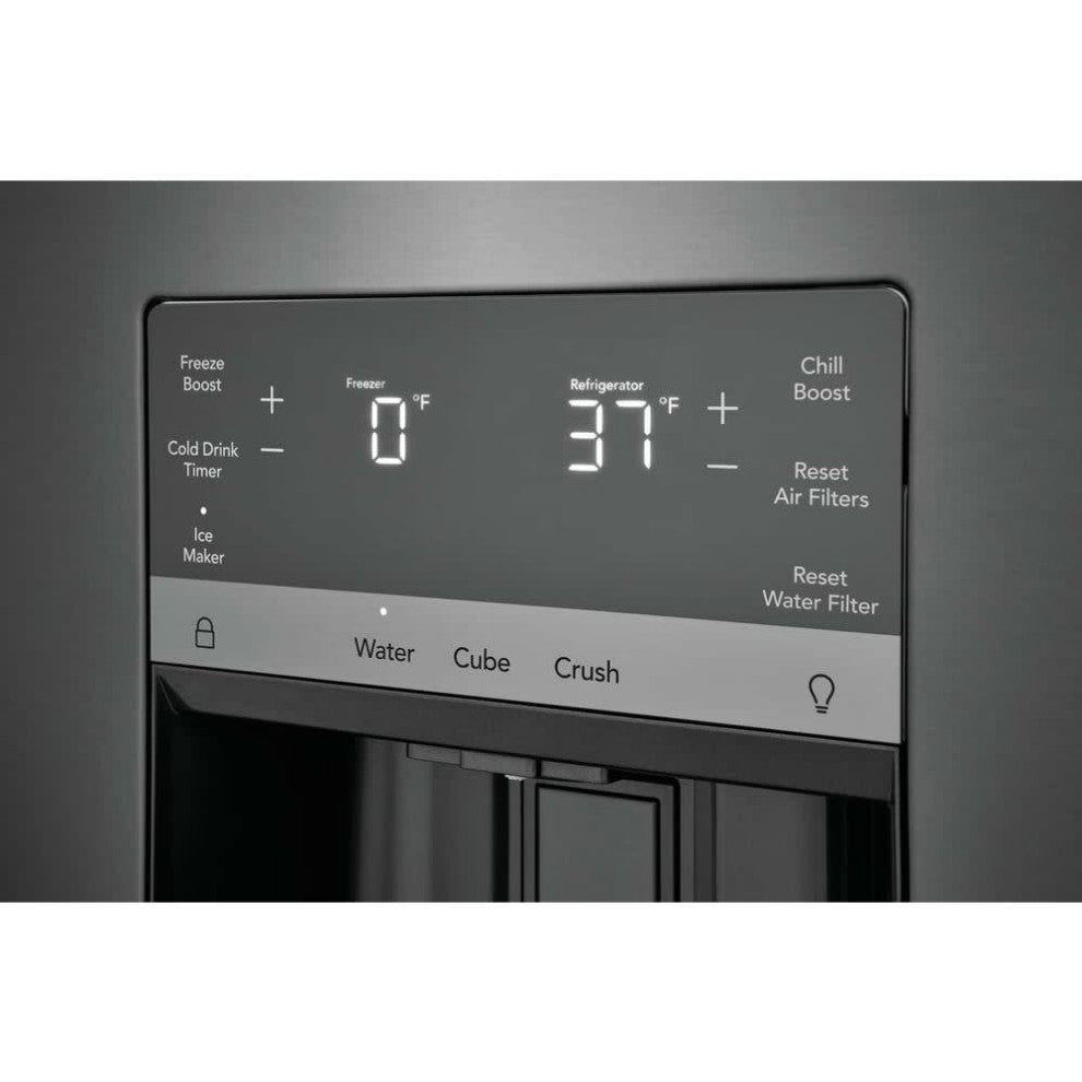 Frigidaire GRFS2853A Gallery 36"W 27.8 Cu. Ft. Energy Star - Black Stainless