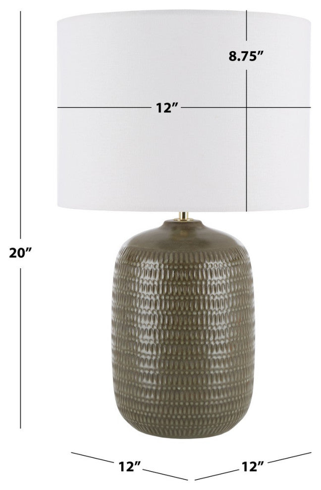 Safavieh Oryn Table Lamp Grey