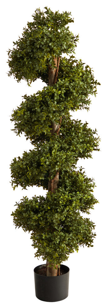46" Boxwood Spiral Topiary Artificial Tree