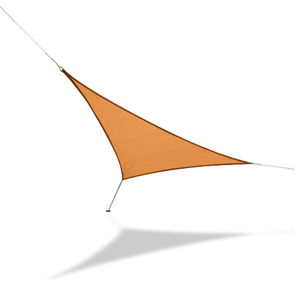 Sun Shade Sail Medium Triangle 11' 10" triangular , Beige