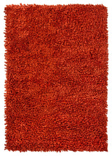 Azzura Contemporary Area Rug, Rust, 5'x7'6"
