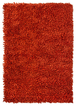 Azzura Contemporary Area Rug, Rust, 5'x7'6"