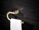 Cecilia Luxury Gold Swarovski Crystals Small Towel Ring, Limited Edition