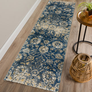 Dalyn Orleans OR5 Indigo 2'3"x7'5" Runner Rug