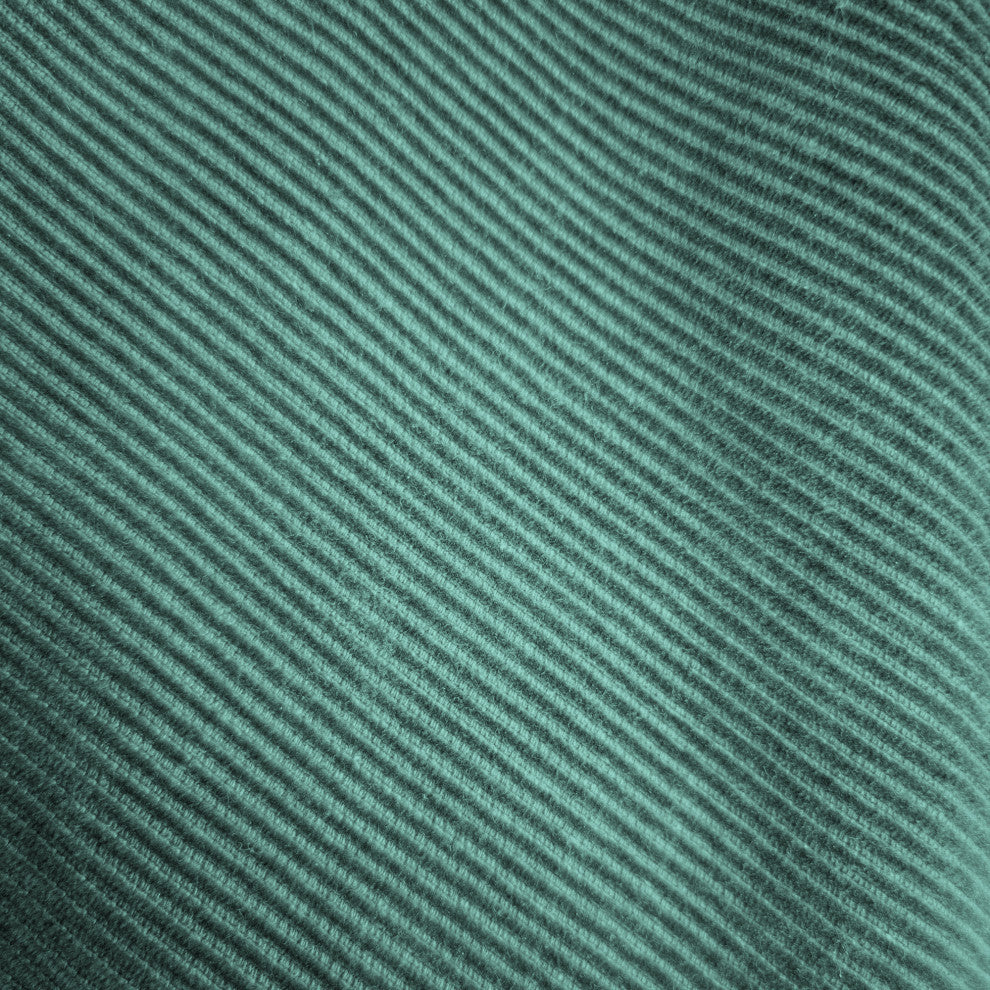 Pixie Fabric Dining Room Chair With Black Metal Legs, Teal