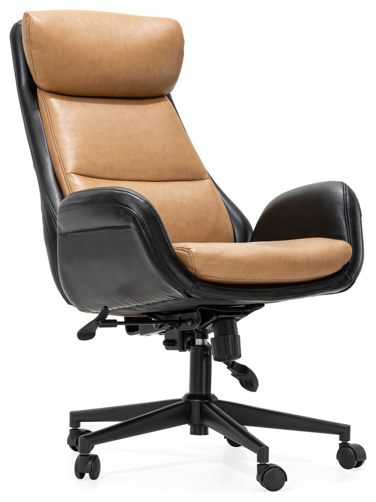 Gaslift Adjustable Swivel Back Office Chair
