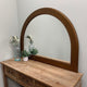Yvonne Framed Mantel Mirror, Crescent Cathedral, 42.4"x31.4", Autumn Bronze